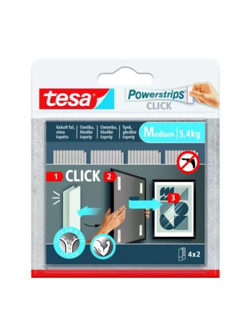 Tesa Powerstrips tépőzár "M" MM