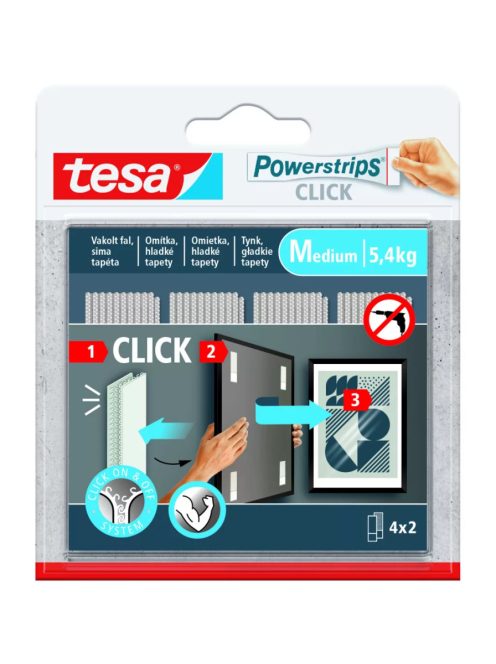 Tesa Powerstrips tépőzár "M" MM