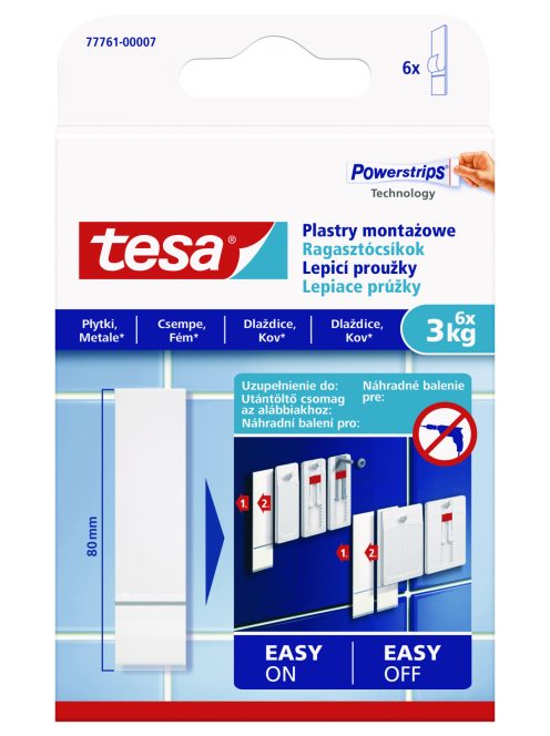 Tesa Powerstrip akasztószög utántöltő 3kg