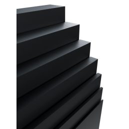 Habosított PVC 5mm fekete 