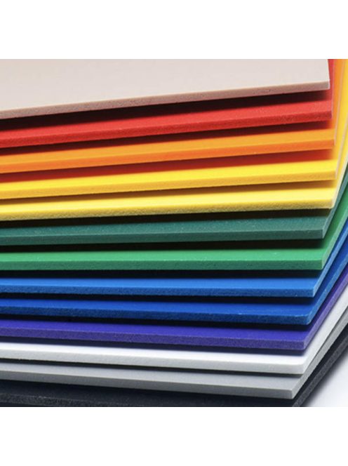 Habosított PVC 5mm piros 