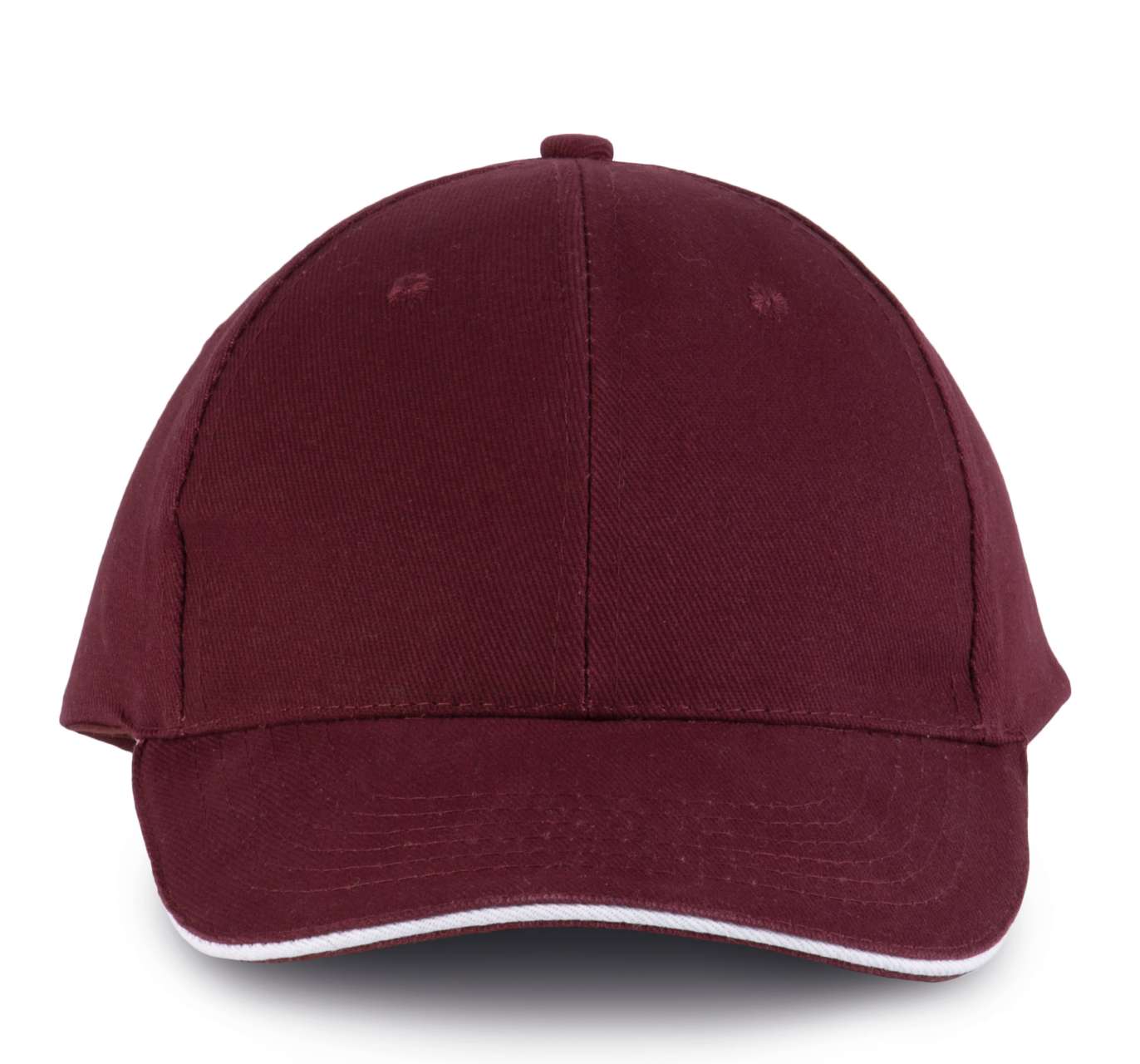 burgundy/white