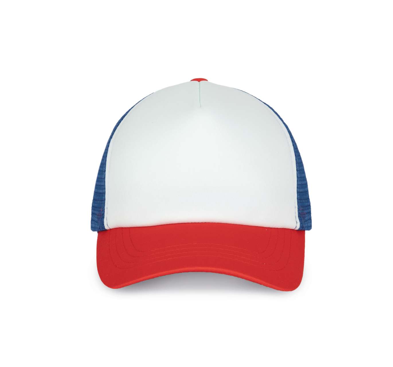 white/french red/reflex blue